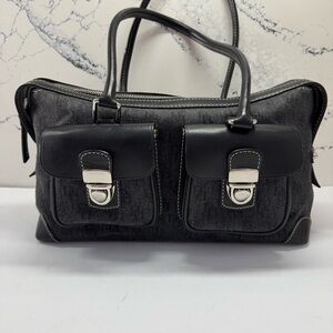 Vintage Dooney & Bourke Double-front Pocket Bag